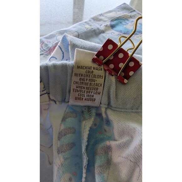 Intimate Essentials Cat On Cloud Print 2 Pc Capri Pajama Set Cotton Knit Size M - Picture 9 of 10